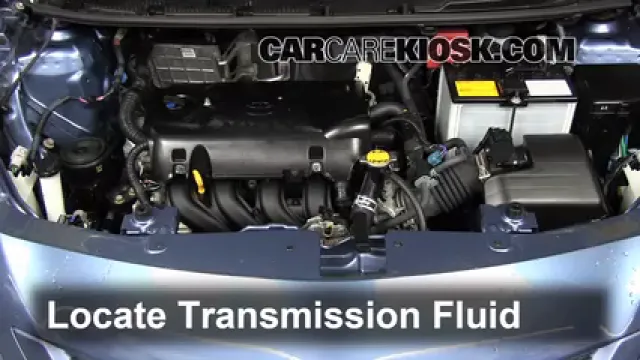 2011 Toyota Yaris 1.5L 4 Cyl. Sedan Transmission Fluid Check Fluid Level